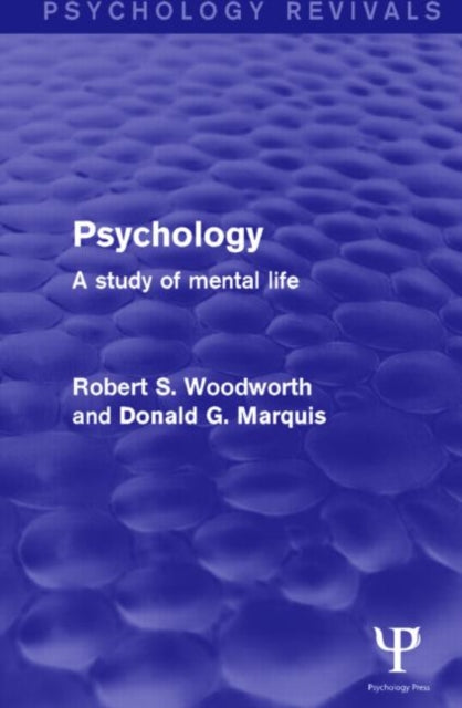 Book cover of: Psychology (Psychology Revivals). By: Robert S. Woodworth
