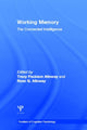 Book cover of: Working Memory