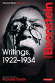 Book cover of: Writings, 1922-1934. By: Sergei Eisenstein