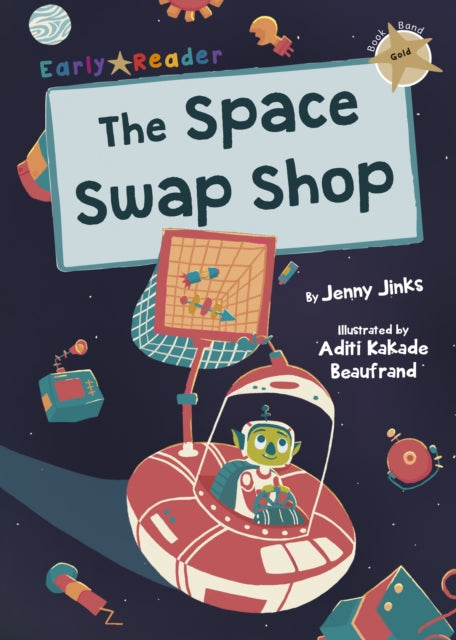Book cover of: Space Swap Shop. By: Jenny Jinks