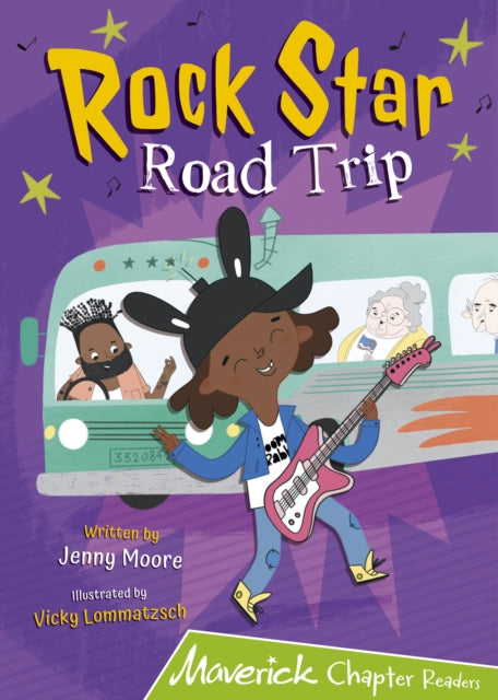 Book cover of: Rock Star Road Trip. By: Jenny Moore; Vicky Lommatzsch