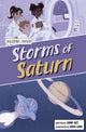 Book cover of: Storms of Saturn. By: Jamie Hex; Sara Luna