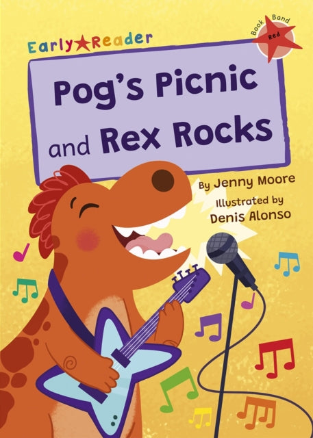 Book cover of: Pog's Picnic and Rex Rocks. By: Jenny Moore