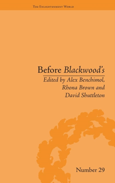 Book cover of: Before Blackwood's. By: Alex Benchimol