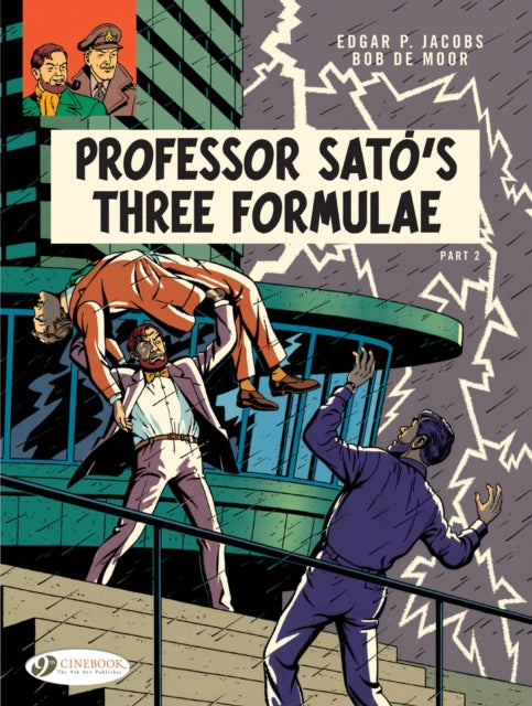 Book cover of: Blake & Mortimer 23 - Professor Sato's 3 Formulae Pt 2. By: Edgar P. Jacobs