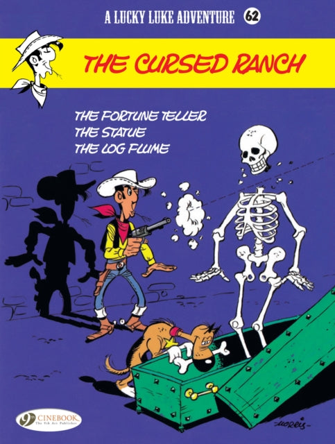 Book cover of: Lucky Luke 62 - The Cursed Ranch. By: Morris