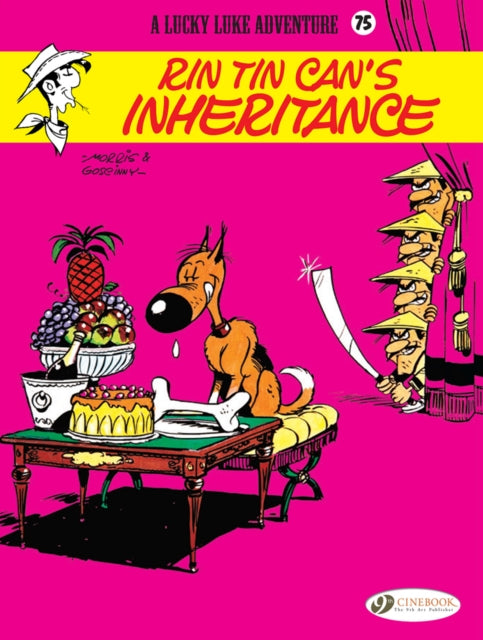 Book cover of: Lucky Luke Vol. 75: Rin Tin Can's Inheritance. By: René Goscinny