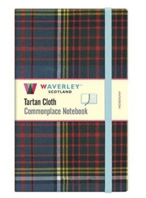 Book cover of: Waverley Anderson Tartan Large Notebook: 21cmx13cm. By: LARGE 21 X 13CM
