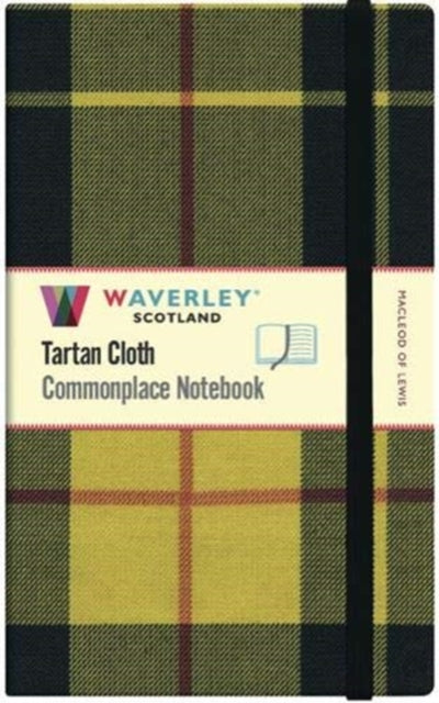 Book cover of: Waverley Notebooks: Macleod of Lewis Tartan Cloth Commonplace Large Notebook