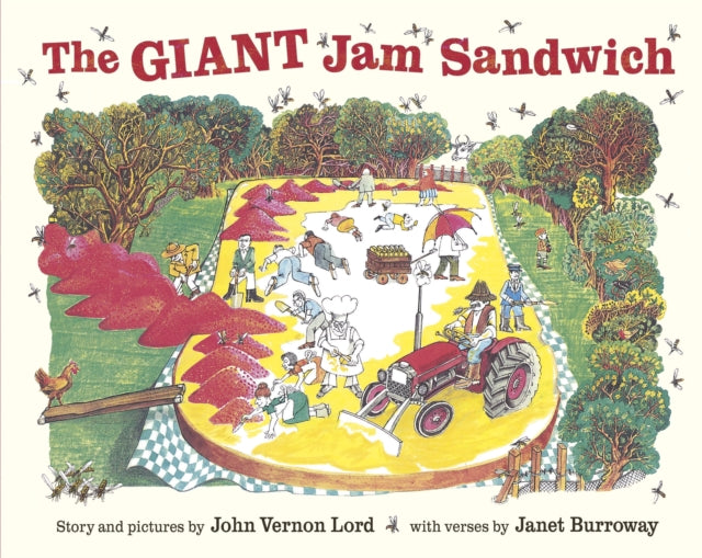Giant Jam Sandwich 9781849413442 Janet Burroway