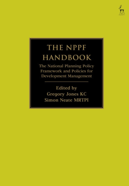 Book cover of: NPPF Handbook. By: Gregory Jones
