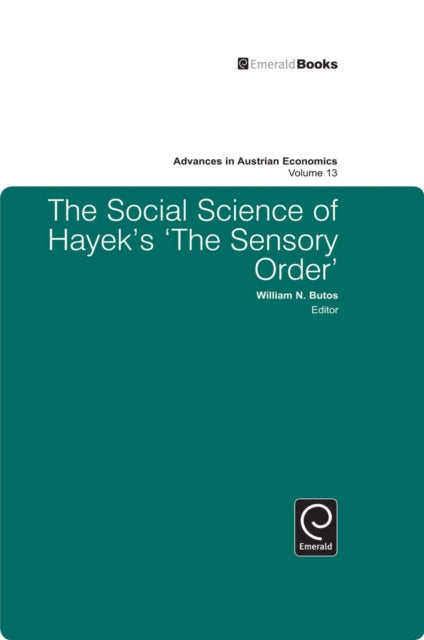 Book cover of: Social Science of Hayek's The Sensory Order