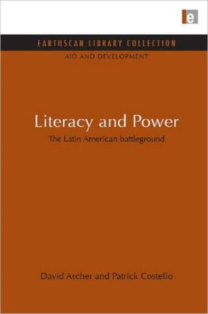 Book cover of: Literacy and Power. By: David Archer