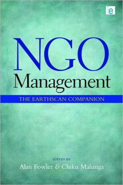 Book cover of: NGO Management. By: Alan Fowler