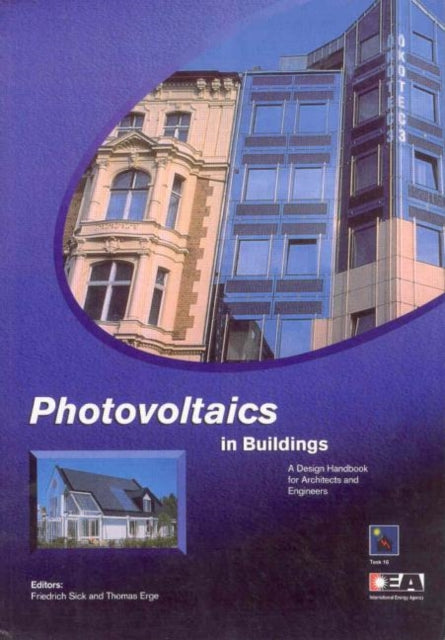 Book cover of: Photovoltaics in Buildings. By: Thomas Erge