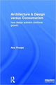 Book cover of: Architecture & Design versus Consumerism. By: Ann Thorpe