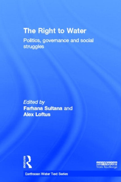 Book cover of: Right to Water. By: Farhana Sultana