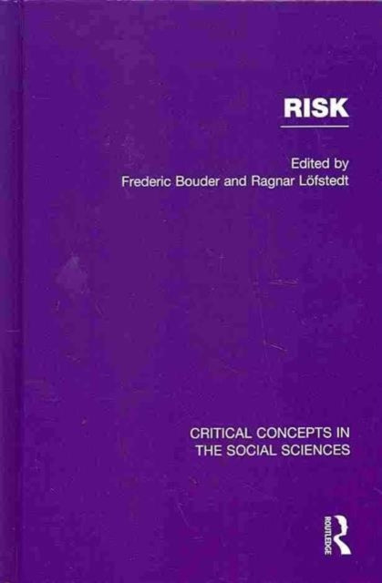 Book cover of: Risk. By: Ragnar Löfstedt