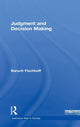 Book cover of: Judgment and Decision Making. By: Baruch Fischhoff