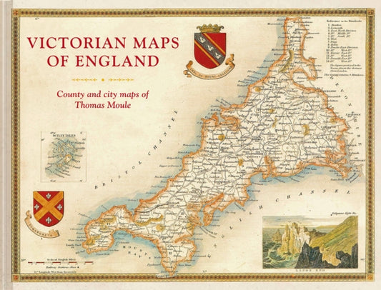 Book cover of: Victorian Maps of England. By: Thomas Moule