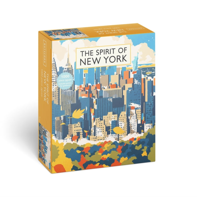 Book cover of: Spirit of New York Jigsaw Puzzle. By: Batsford Books
