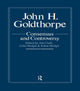 Book cover of: John Goldthorpe: Consensus And Controversy. By: Clark & Mo