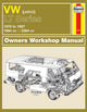 VW LT Petrol Vans & Light Trucks (76 - 87) Haynes Repair Manual