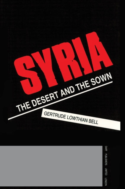 Book cover of: Syria. By: G. L. Bell