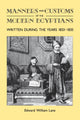 Book cover of: Manners and Customs of the Modern Egyptians. By: E. W. Lane
