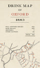 Book cover of: Drink Map of Oxford. By: Stuart Ackland