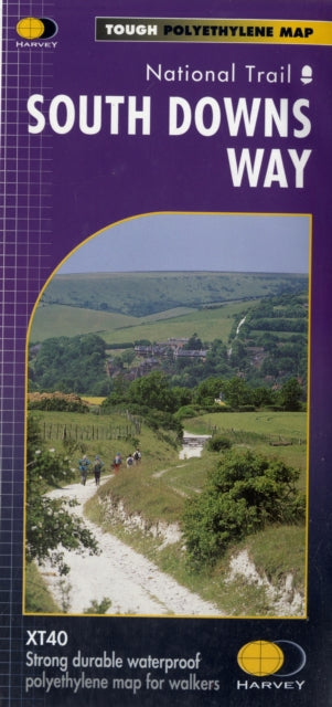 Book cover of: South Downs Way. By: Harvey Map Services Ltd