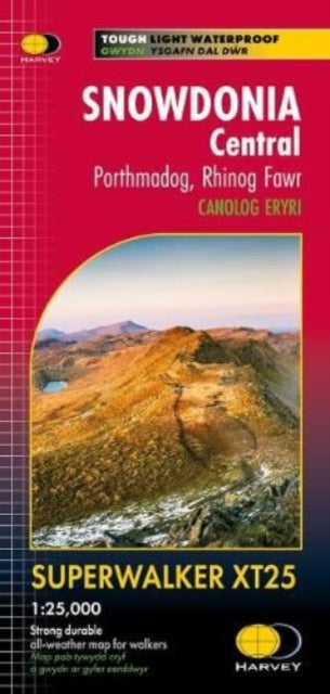 Book cover of: Snowdonia Central