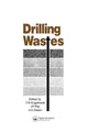 Book cover of: Drilling Wastes. By: F. Englehardt