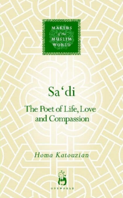 Book cover of: Sa'di. By: Homa Katouzian