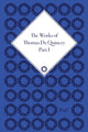 Book cover of: Works of Thomas De Quincey (Set). By: Grevel Lindop