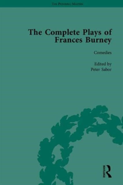 Book cover of: Complete Plays of Frances Burney. By: Peter Sabor