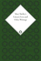 Book cover of: Mary Shelley's Literary Lives and Other Writings