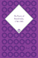 Book cover of: Poetry of British India, 1780–1905. By: Máire Ní Fhlathúin