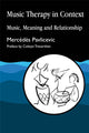 Book cover of: Music Therapy in Context