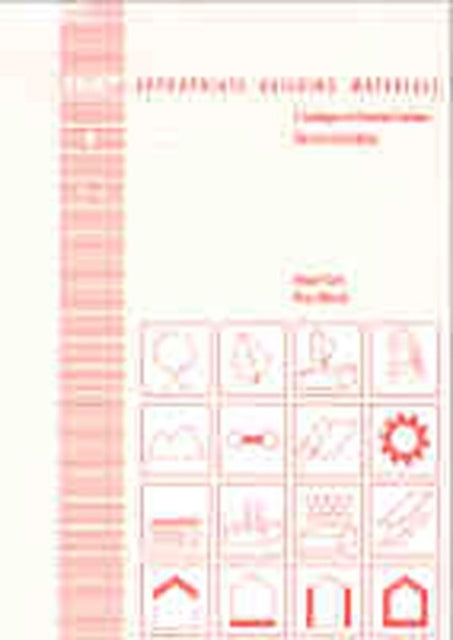 Book cover of: Appropriate Building Materials. By: Roland Stulz
