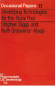 Book cover of: Developing Technologies for the Rural Poor. By: Stephen Biggs