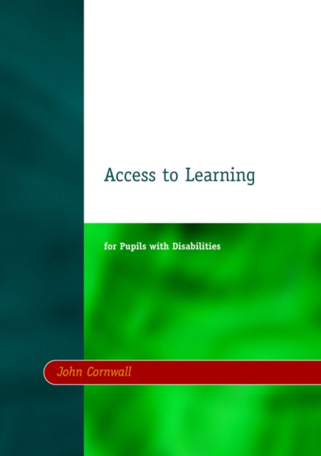 Book cover of: Access to Learning for Pupils with Disabilities