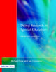 Book cover of: Doing Research in Special Education. By: Richard Rose