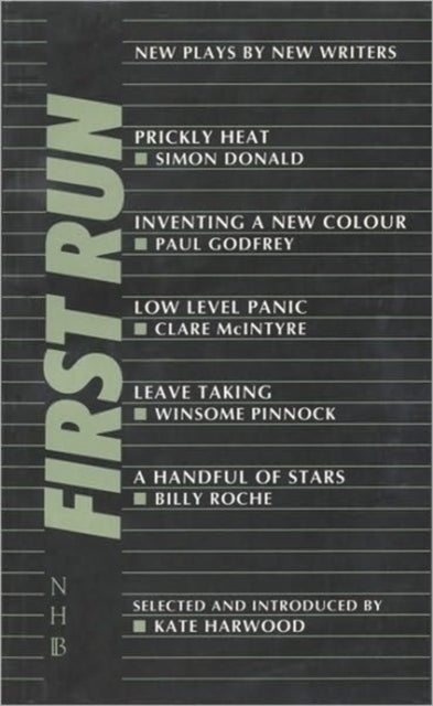 Book cover of: First Run. By: Kate Harwood