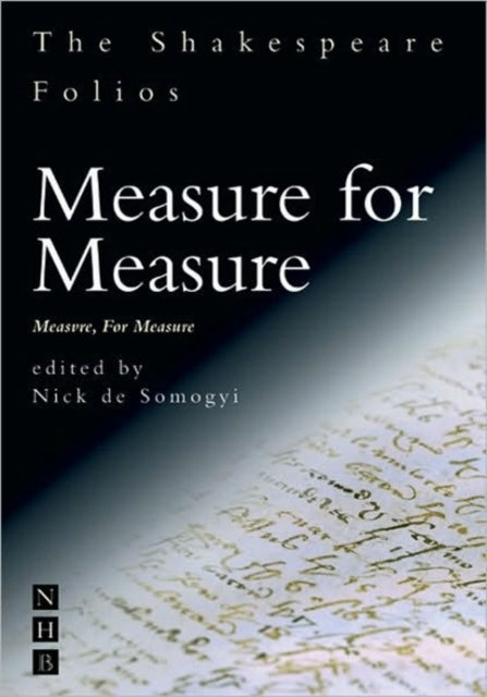 Book cover of: Measure for Measure. By: William Shakespeare