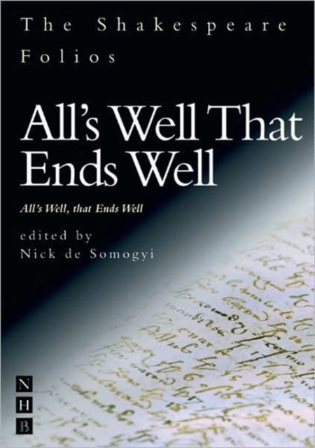 Book cover of: All's Well That Ends Well. By: William Shakespeare