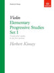 Book cover of: Elementary Progressive Studies, Set I for Violin