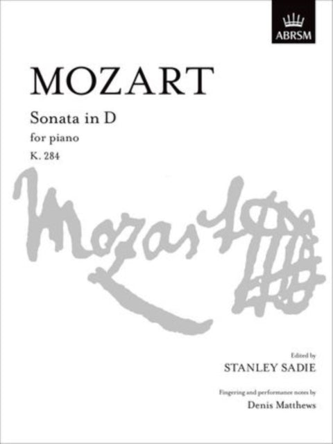 Book cover of: Sonata in D, K. 284