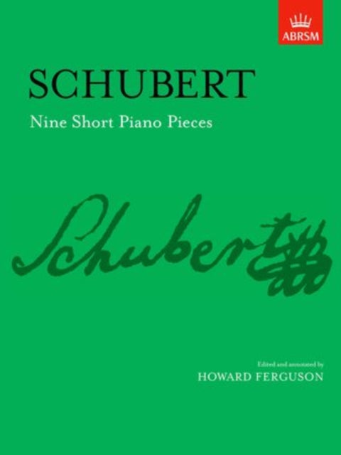 Book cover of: Nine Short Piano Pieces. By: Howard Ferguson