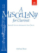 Book cover of: Miscellany for Clarinet, Book II